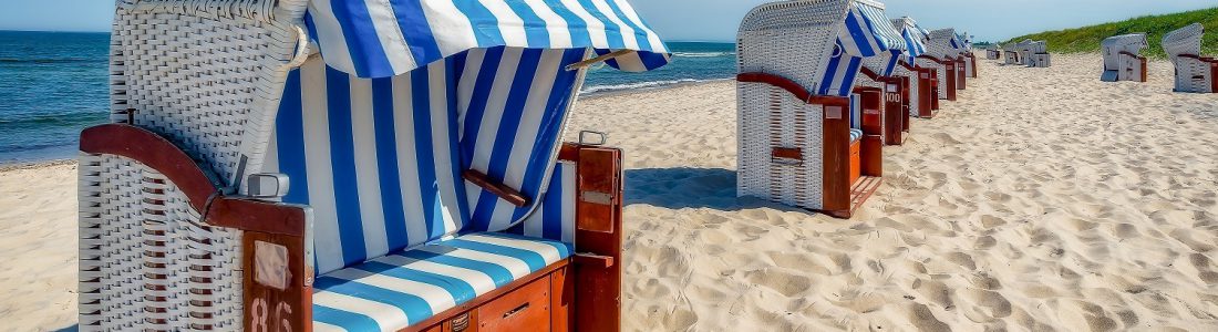 Beach,Chairs,On,The,Baltic,Sea
